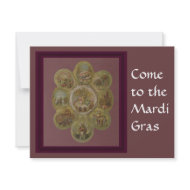 Victorian Mardi Gras Ball invitation