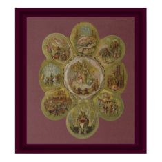 Victorian Mardi Gras Ball print
