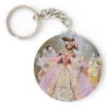 Victorian Masquerade Ball Key Chain