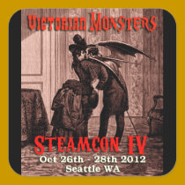 Victorian Monsters Sticker