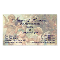 Victorian Music Angels by Hans Zatzka Business Card