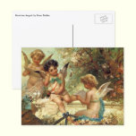 Victorian Music Angels by Hans Zatzka Postcards
