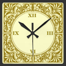 Victorian Ornaments wall clocks