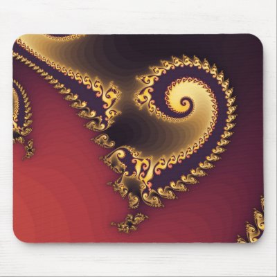 Victorian Paisley Mouse Pads by niagaragirl