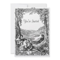 Victorian Picnic invitations by grnidlady Victorian Picnic invitations