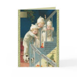 Victorian Pixie Christmas Card