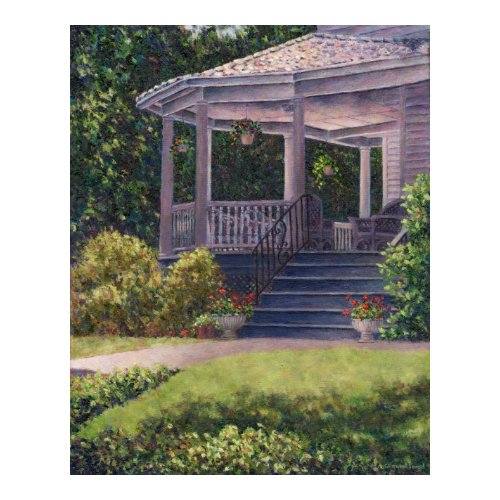 Victorian Porch Fine Art Prints & Posters print