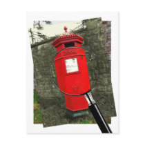 Victorian Postbox - Berkeley Castle Post Cards
