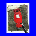 Victorian Postbox - Berkeley Castle postcards