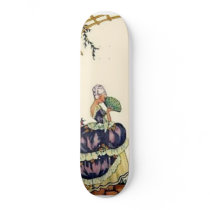 Victorian Purple Lady Skateboard