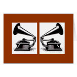 Victorian Record Player card