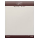 Victorian Red Red Wine Customized Letterhead letterhead