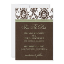 Victorian Romance Save The Date Announcement invitations