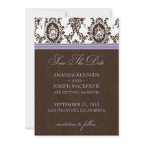 Victorian Romance Save The Date Announcement invitations