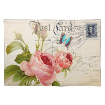 Victorian Rose (4) Placemat