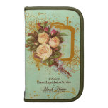 Victorian Rose Bouquet Day Planner Folio