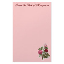 Victorian Rose custom stationary Stationery