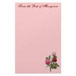 Victorian Rose custom stationary Stationery