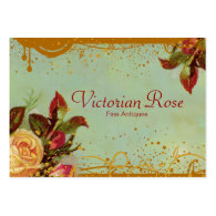 Victorian Rose Elegant Business Cards