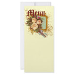 Victorian Rose Elegant Personalized Rack Card