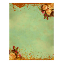Victorian Rose Letterhead