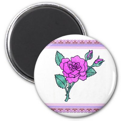 Victorian Rose MagnetWedding Favor by MyDreamWedding