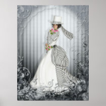Victorian Rose Poster