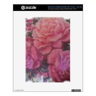 Victorian Roses Electronic Skins Decal For NOOK