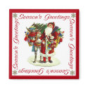 Victorian Santa and Donkey magnets by Memory_Lane Victorian Santa and Donkey magnets