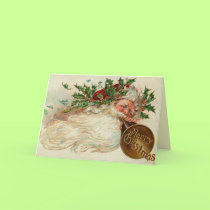 Victorian Santa Christmas Card by golden_oldies Victorian Santa Christmas Card
