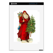 Victorian Santa Claus Decal For iPad 2