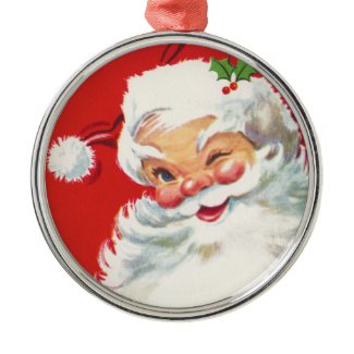 Victorian Santa Claus Ornament ornament