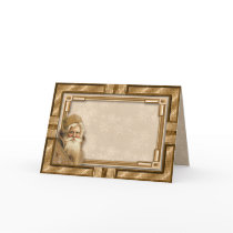 Victorian Santa Clause Picture Frame cards