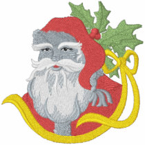 Victorian Santa embroidered shirts by Embroidery4U Victorian Santa embroidered shirts