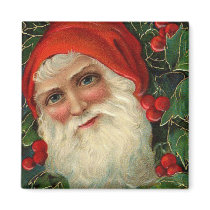 Victorian Santa Magnet for the Holidays by golden_oldies Victorian Santa Magnet for the Holidays