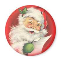 Victorian Santa Magnet for the Holidays