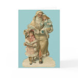 Victorian Santa - Vintage Art Cards