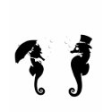 Victorian Seahorses t-shirts