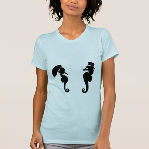 Victorian Seahorses Tshirt