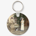 Victorian Sensibility Keychain by mariannegilliand Victorian Sensibility Keychain