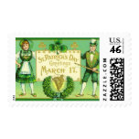 Victorian St. Patrick's Day Irish Postage postage
