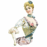 VICTORIAN STAND-UP DOLL CUTOUT - MANTEL DECOR ACRYLIC CUT OUT