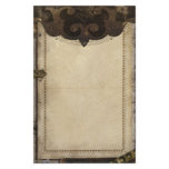 Victorian Steampunk and Gears Stationary Personalized Stationery