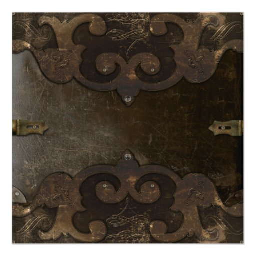 Victorian Steampunk Bridal Shower Invitation