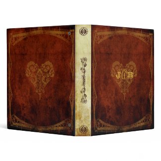 Victorian Steampunk Wedding Binder binder