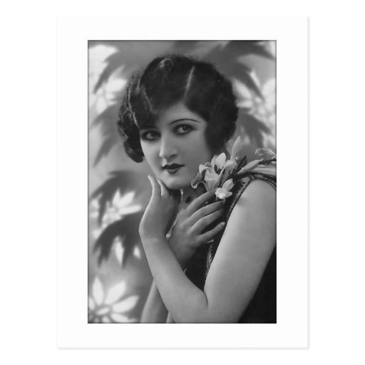 Victorian stunning in black and white postcards