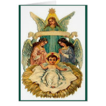 Victorian Style Christmas Greeting cards