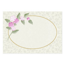 Victorian style Name Place Cards Business Card Templates