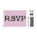 Victorian Style RSVP Custom Postage postage by PrettyPostage Victorian Style RSVP Custom Postage postage
