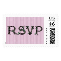 Victorian Style RSVP Custom Postage